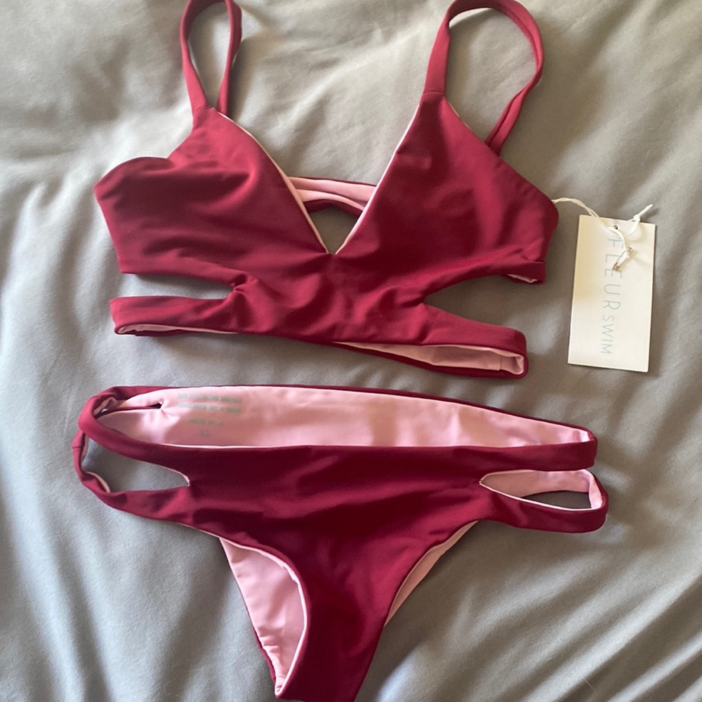 Fleur Swim Bikini- XS new with tags